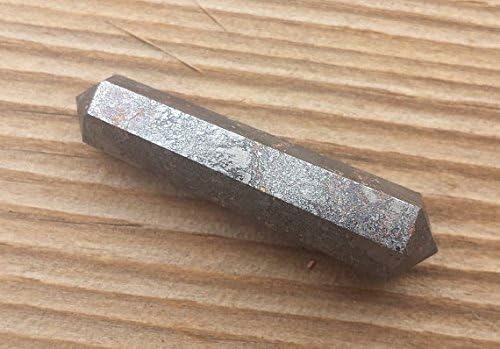 [גבישי A&S] המטיט טבעי המטיט כפול סיום אבן חן גביש נקודת עיפרון